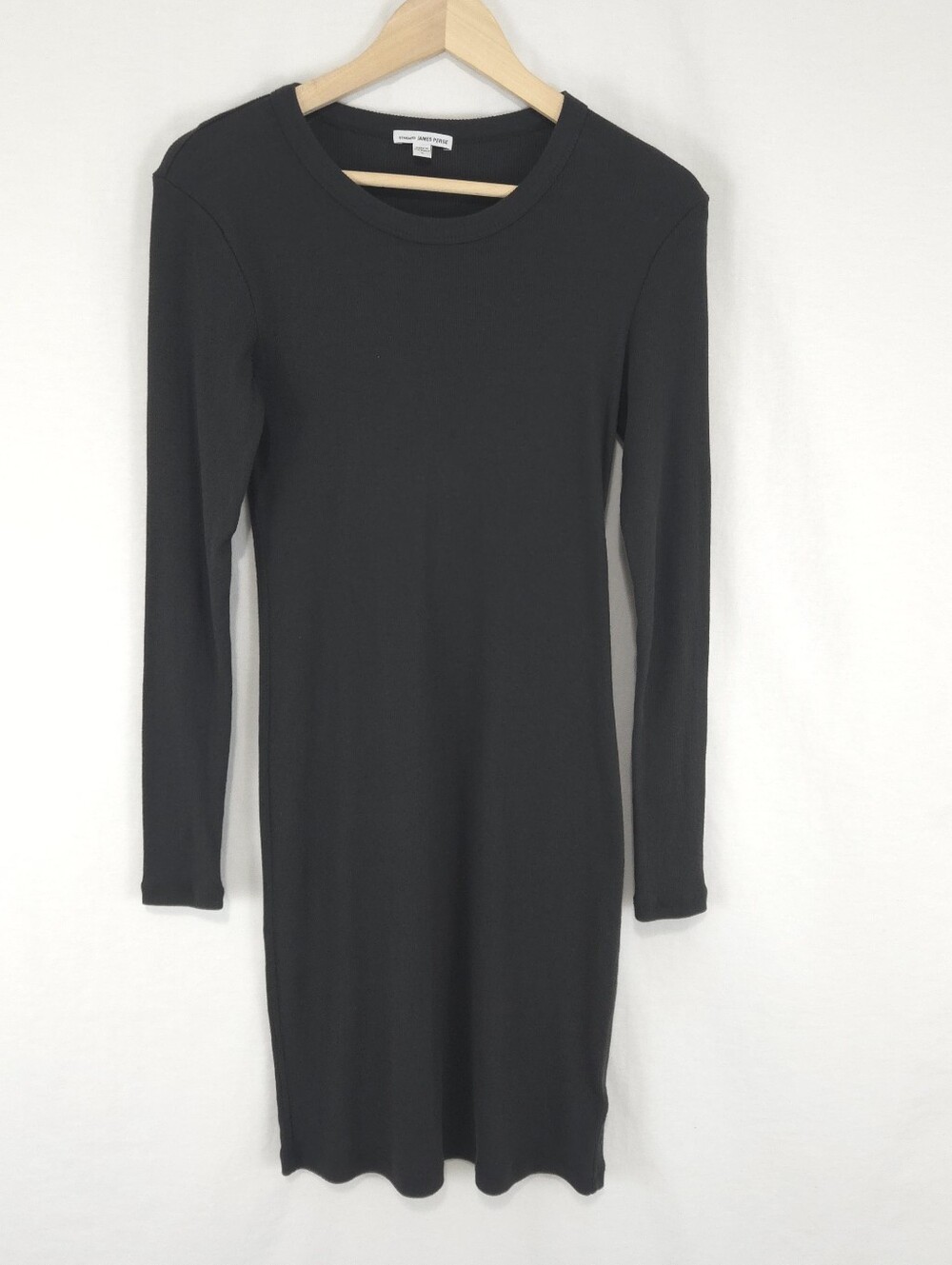 James Perse Standard Women's Ribbed Long Sleeve Dress